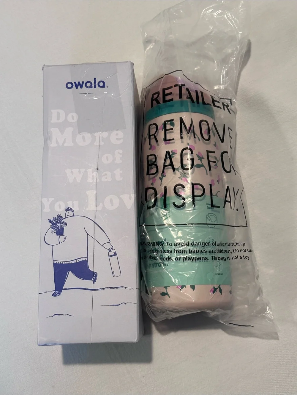 Owala FreeSip 32oz Tea Time Rosebud Water Bottle - New!